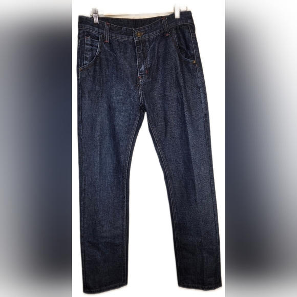 Ralph Lauren Polo Jeans.  Straight Leg, 32 Waist, Med Dark Wash - Picture 1 of 10